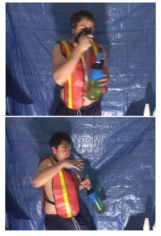 The Air Filter (spinning, and huffing) / Tower of Light (spinning, spitting, pissing, and cussing) — image 1 of 3